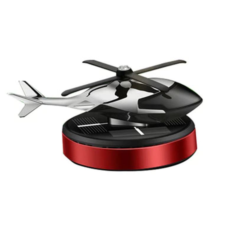 Solar Aromatherapy Car Diffuser with Rotating Design