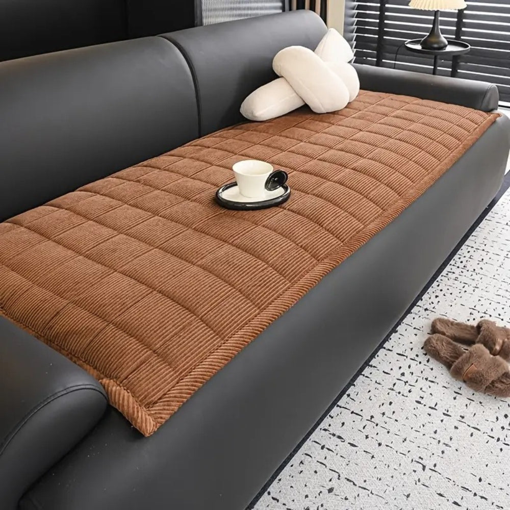 Quilted Sofa Cover – Transform Your Couch into a Cozy, Protective Oasis