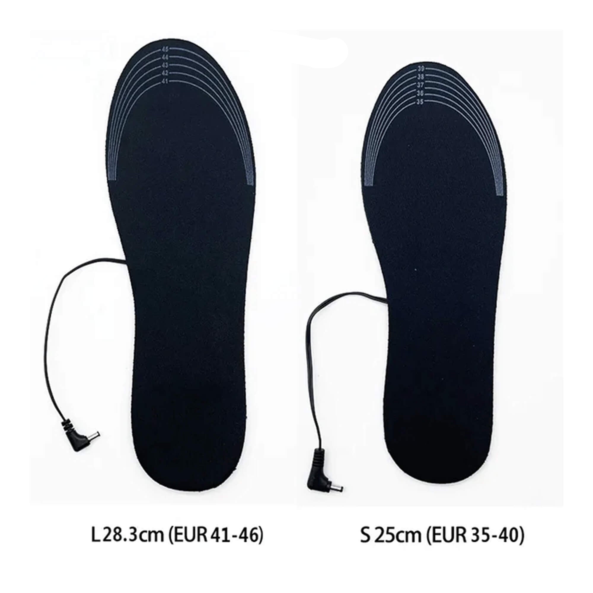 USB Powered Heated Insoles for Footwear, 8W 5V 2A, Customizable EVA