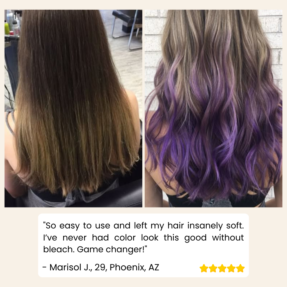 1+1 FREE | GlamUp™ Non-Bleaching Hair Nourishing Hair Coloring Dye