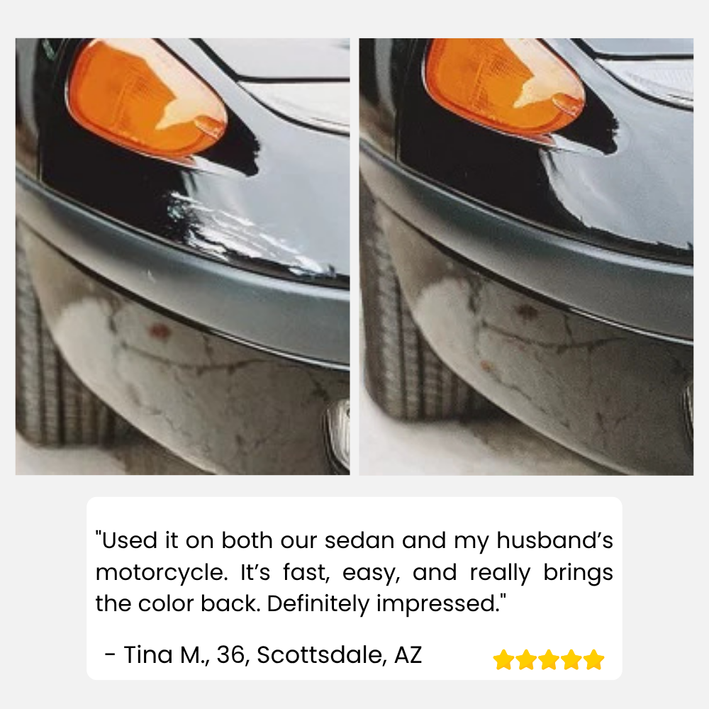 GleamRush™ — Erase Scratches Instantly and Drive Proud with Mirror Shine