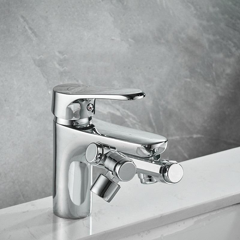 Dual-Mode Kitchen and Bathroom Sprayer – 1080° Rotating Tap Aerator