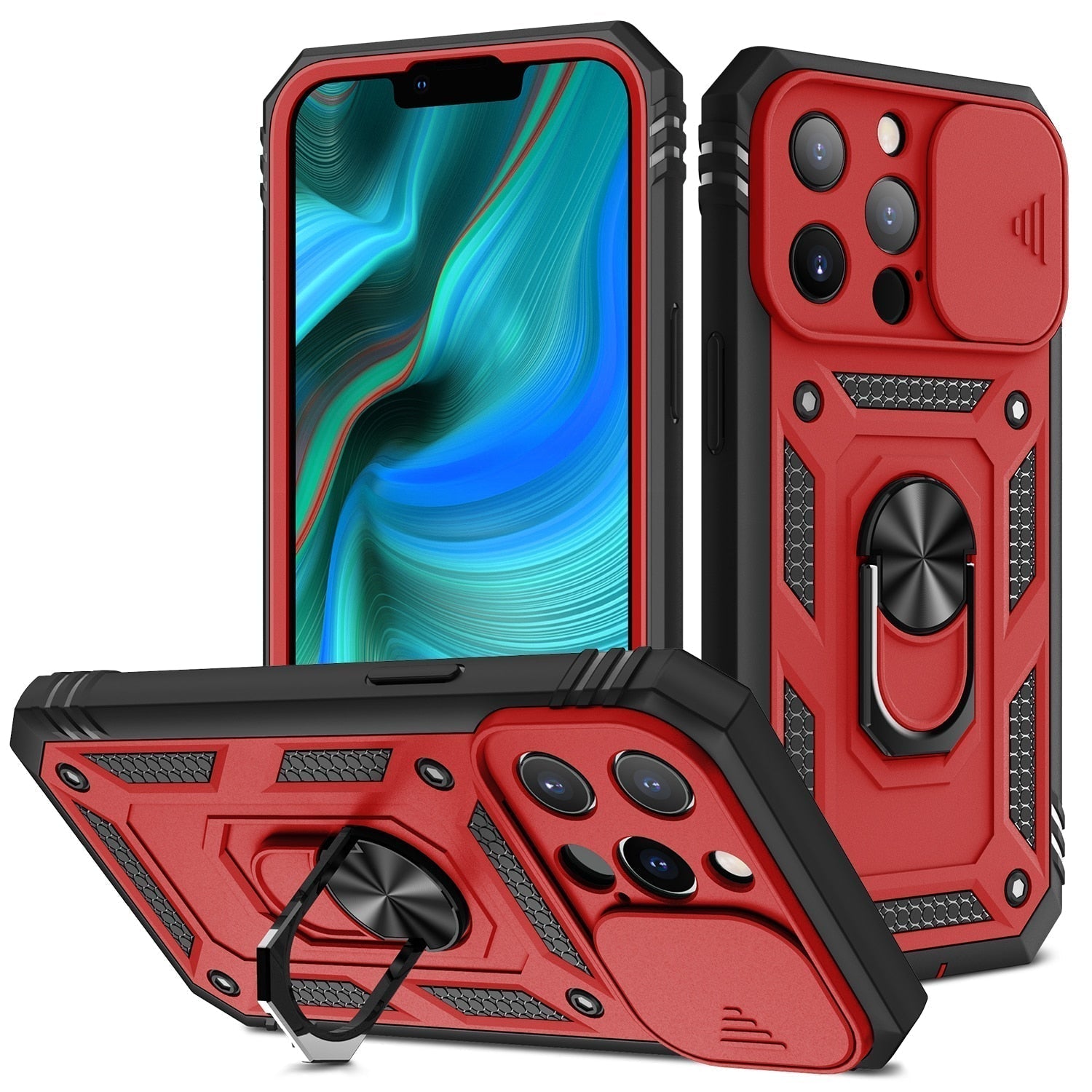 Military Grade Armor Case for iPhone – 360° Protection, Shockproof, MagSafe-Compatible