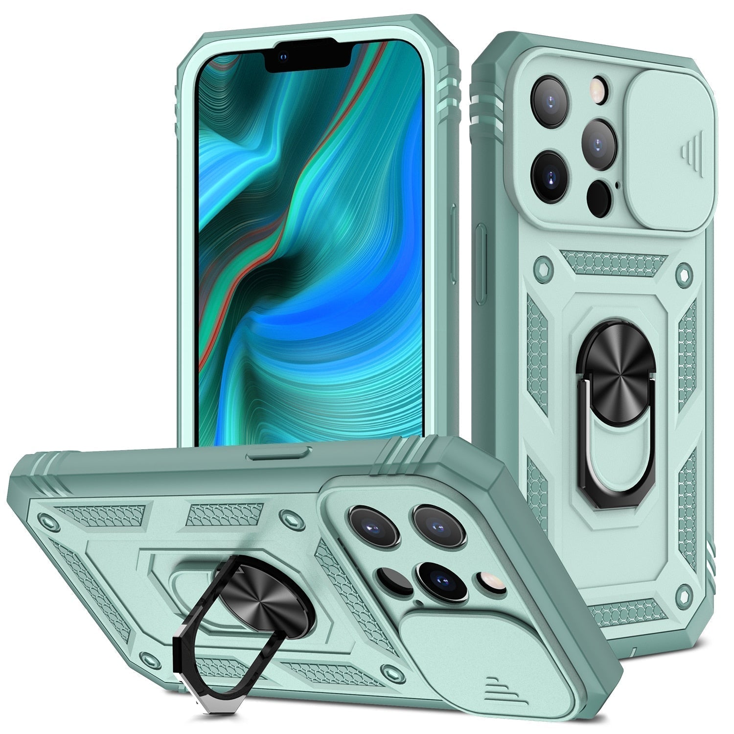 Military Grade Armor Case for iPhone – 360° Protection, Shockproof, MagSafe-Compatible