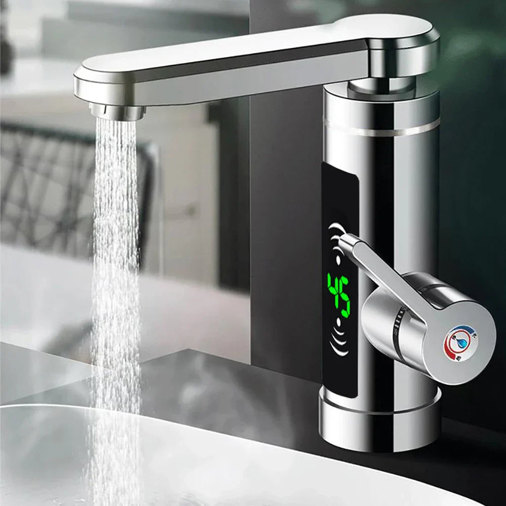 Direct-Heat Kitchen Faucet with 3000W Power and 360-Degree Spout