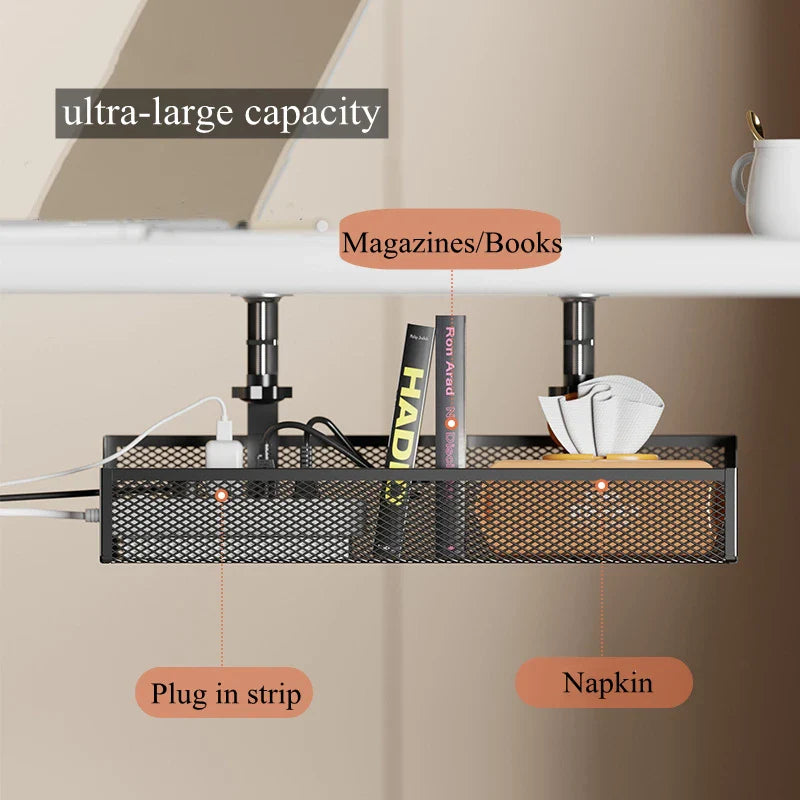 Under-Desk Cable Management System