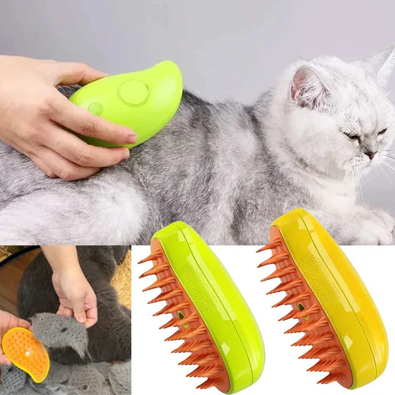 3 in 1 Steamy Cat Brush