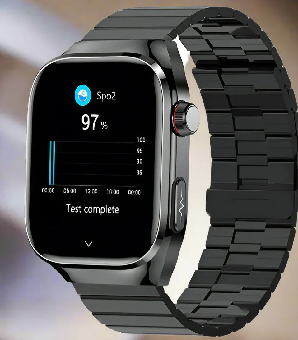 Advanced Wellness Tracker with 2.04-Inch AMOLED Display – Smart Health Watch