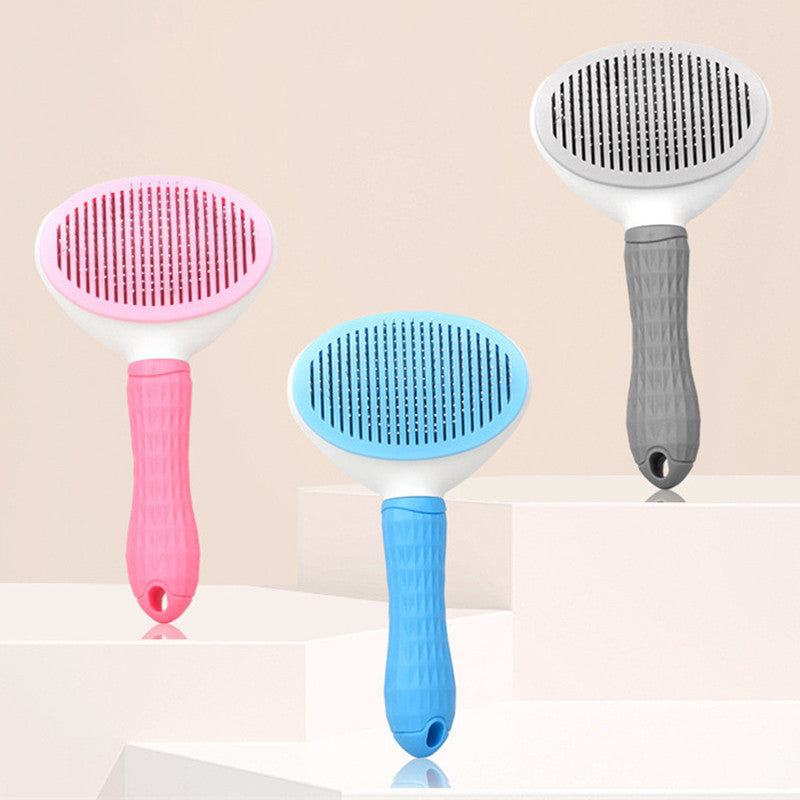 Pet Hair Removal Brush for Dogs and Cats - Slicker Comb for Long Fur