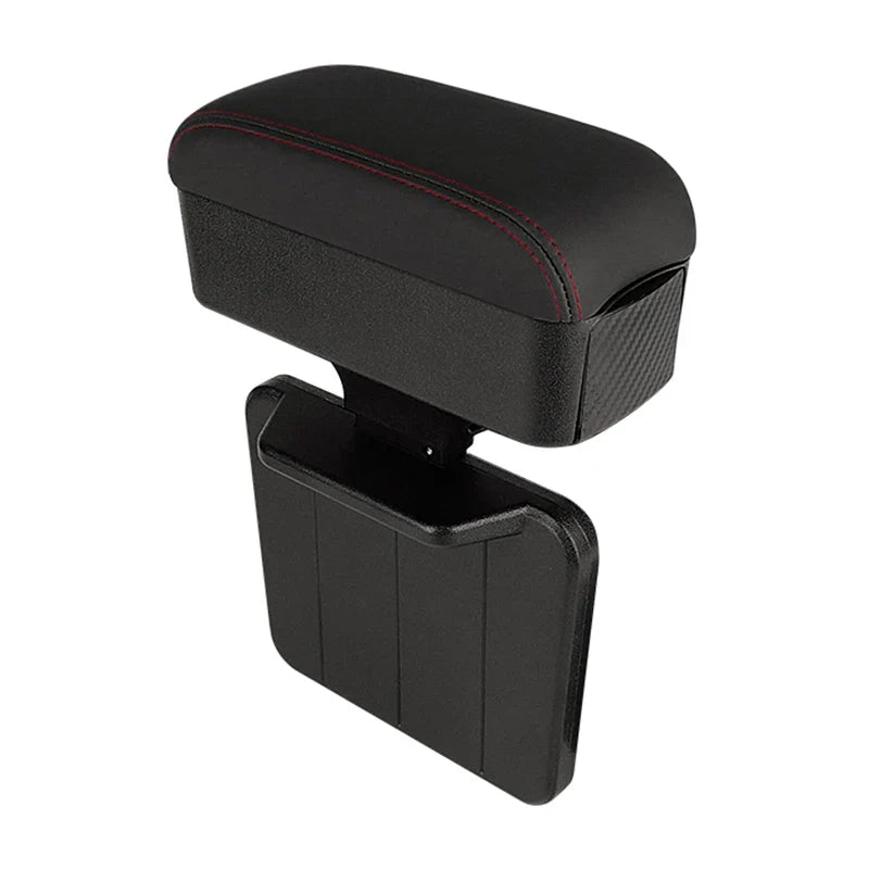 Car Armrest Organizer with Cup Holder