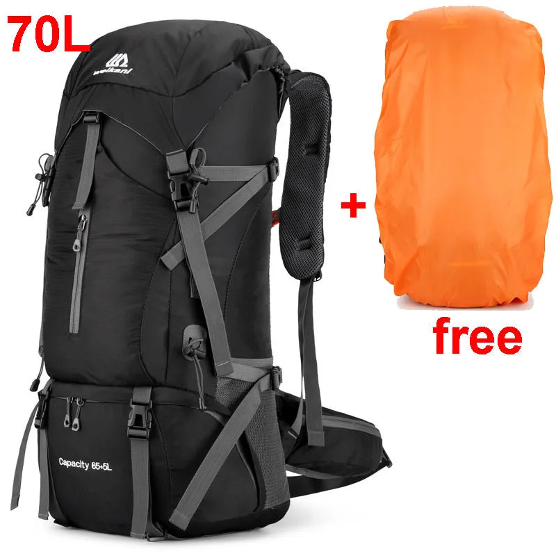 70L Hiking Backpack – Conquer Every Trail with Comfort and Organization