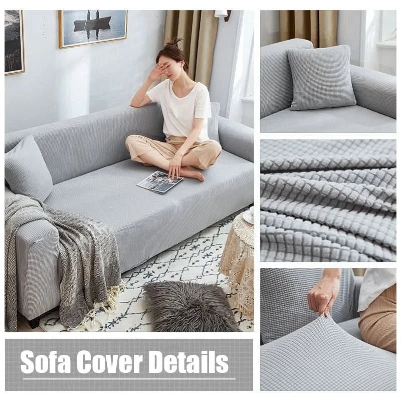 Slip-Resistant Sofa Cover – Machine Washable