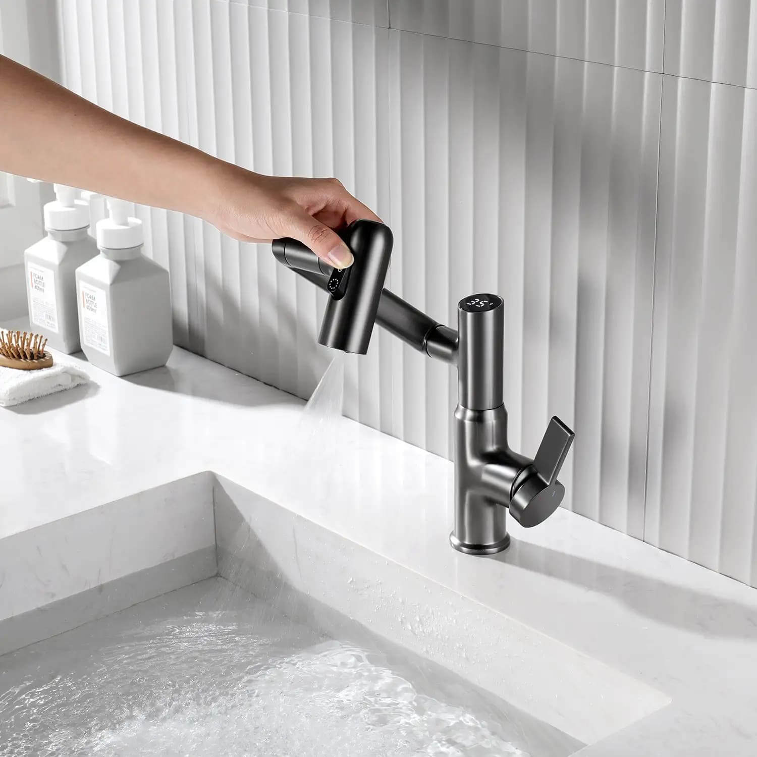 Digital Faucet: Save Water and Energy Everyday