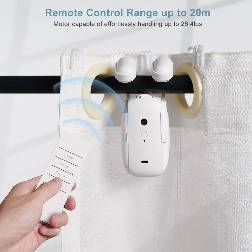 Easy Curtain Control – Effortless Relaxation for Your Home