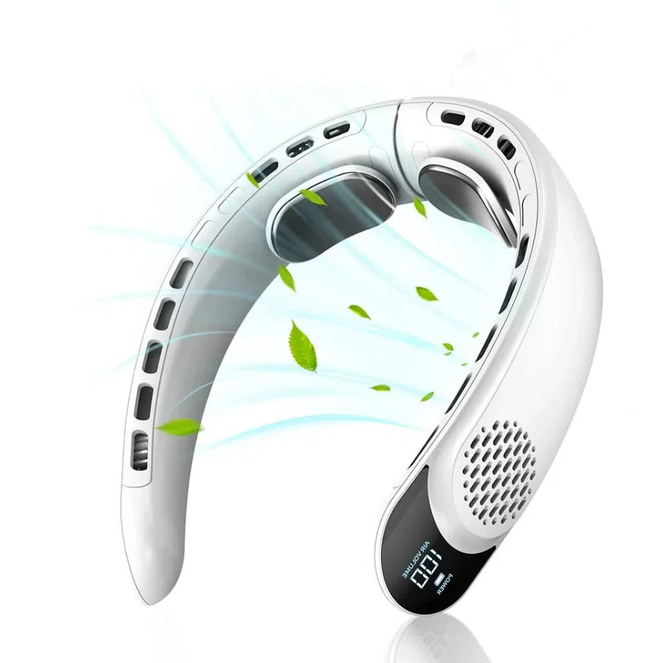 Hands-Free 360° Neck Fan - Cool Breeze Technology