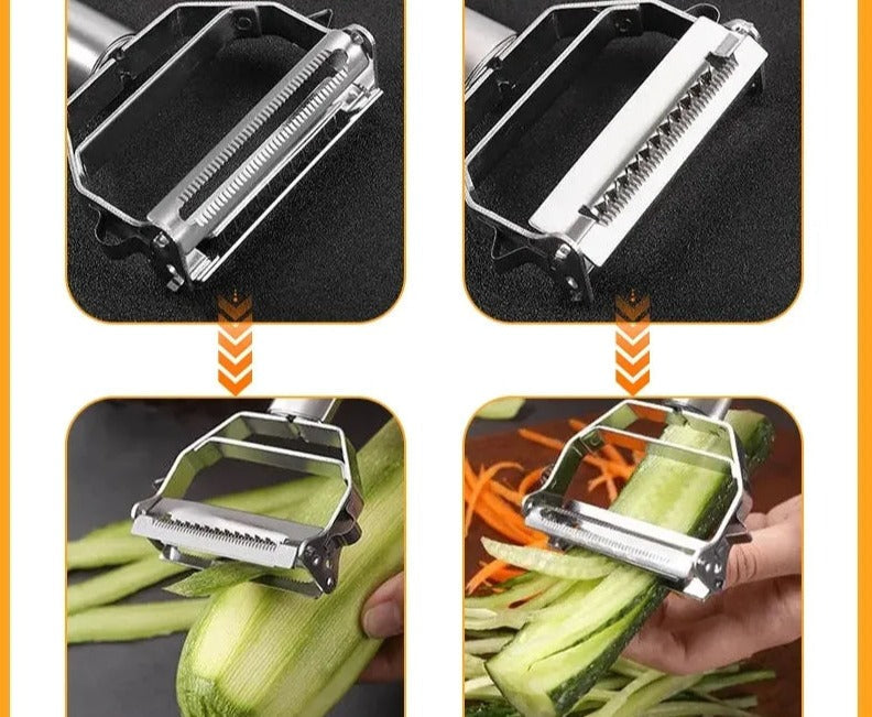 Ergonomic Stainless Steel Vegetable Peeler – Rust Resistant