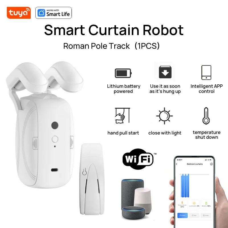 Easy Curtain Control – Effortless Relaxation for Your Home