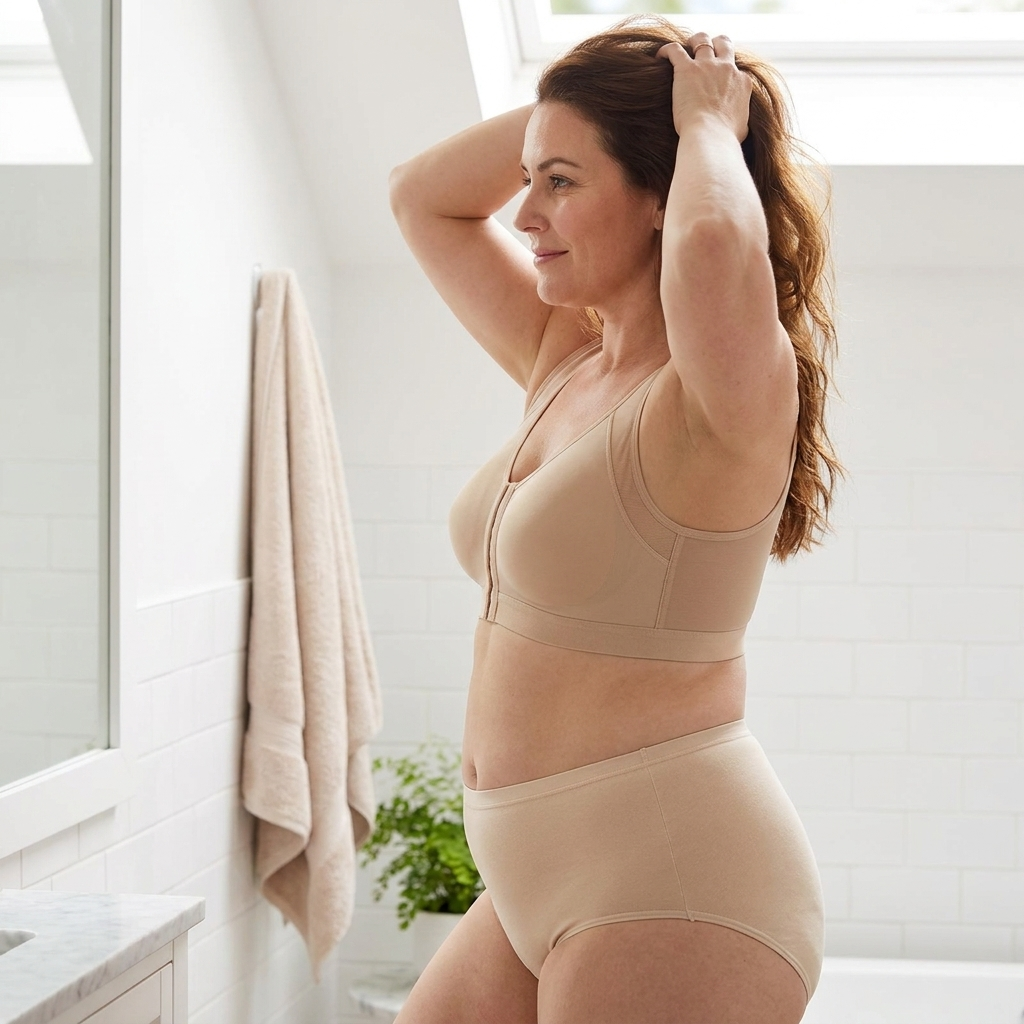 SilhouetteEase™ – Wireless Posture-Correcting Bra with Cross-Back Lift
