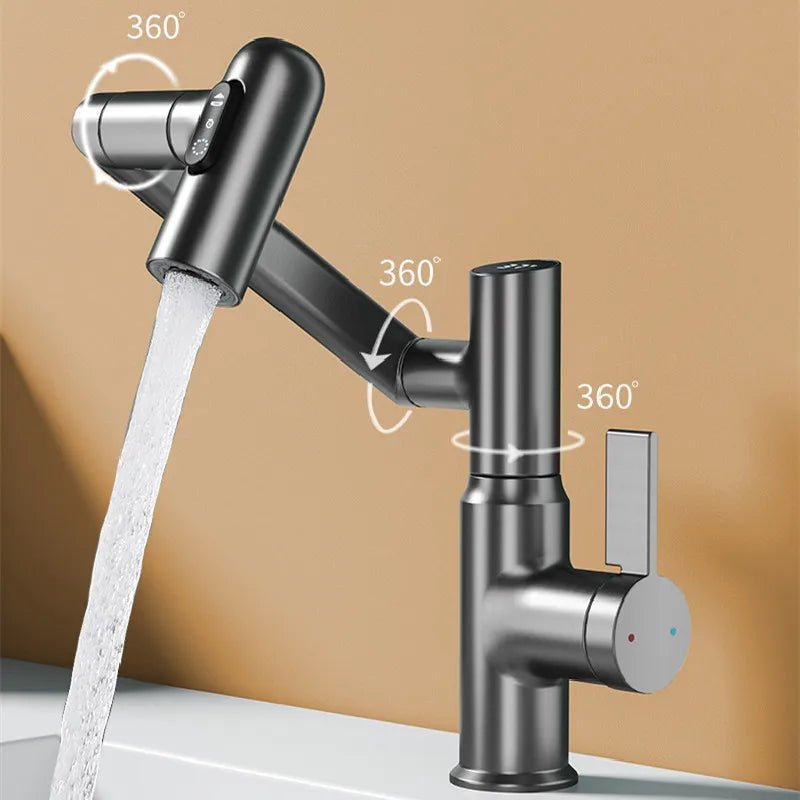 360° Faucet with LED Temperature Display
