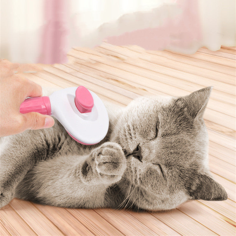 Pet Hair Removal Brush for Dogs and Cats - Slicker Comb for Long Fur