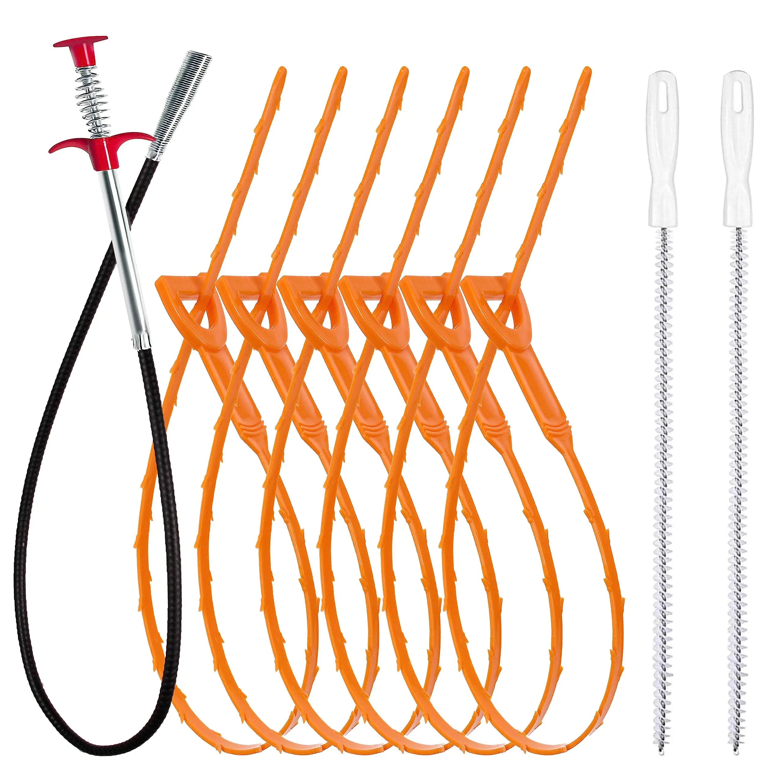 9-Piece Drain Cleaner Set