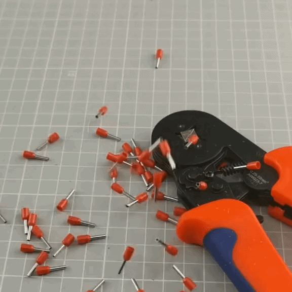 Crimping Tool Set with End Sleeves