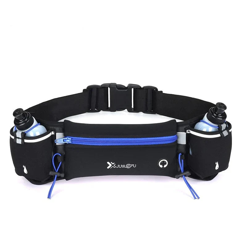 Running Belt with Water Bottles for Hands-Free Hydration
