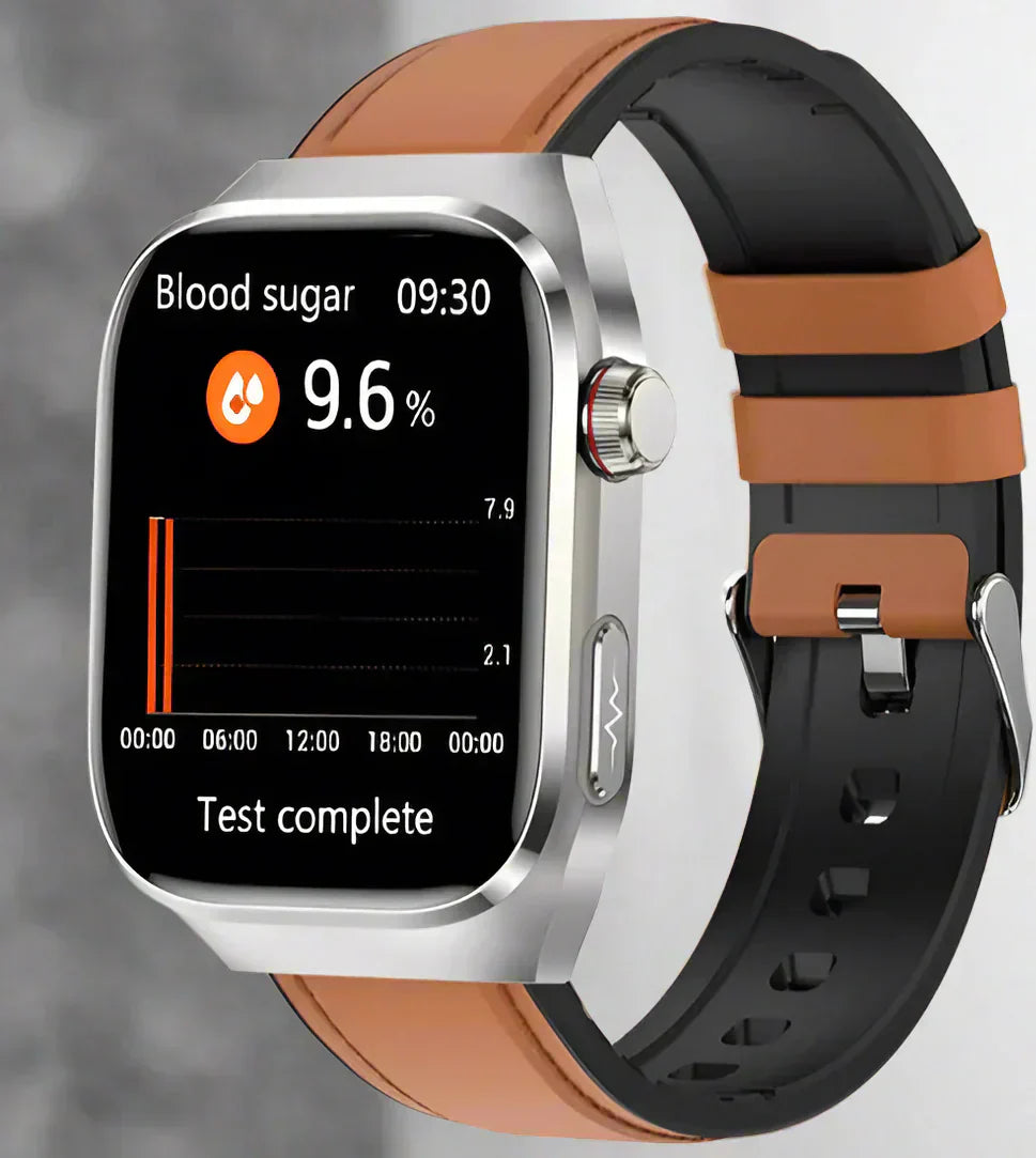 Advanced Wellness Tracker with 2.04-Inch AMOLED Display – Smart Health Watch