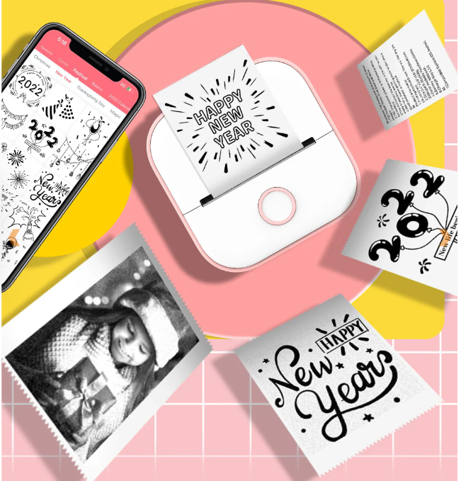 50% OFF | Mini-Printer™ + Free Printing Paper - The Printer that Never Needs Ink!