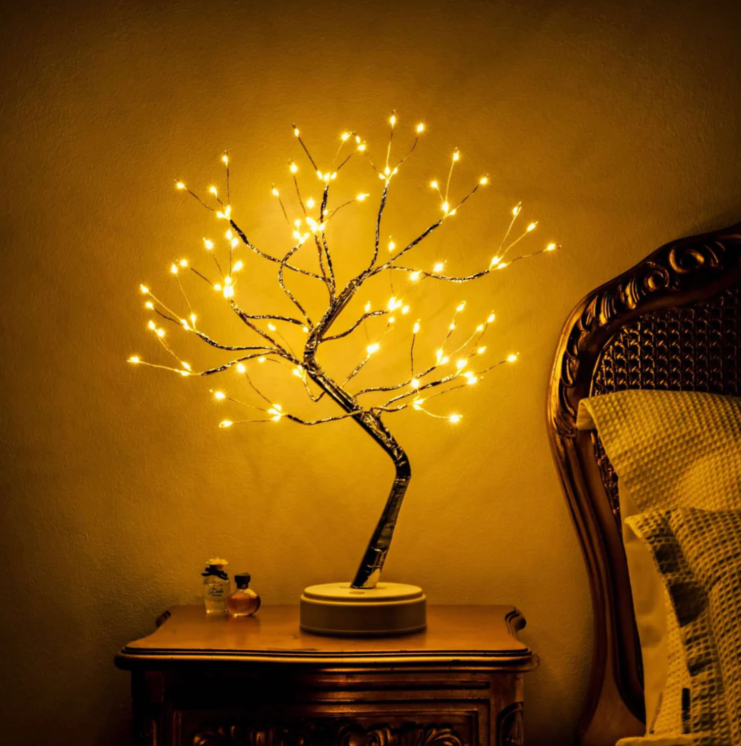 Magical Light Tree - Soothing LED Wireless Table Lamp - Unique Design with Adjustable Branches