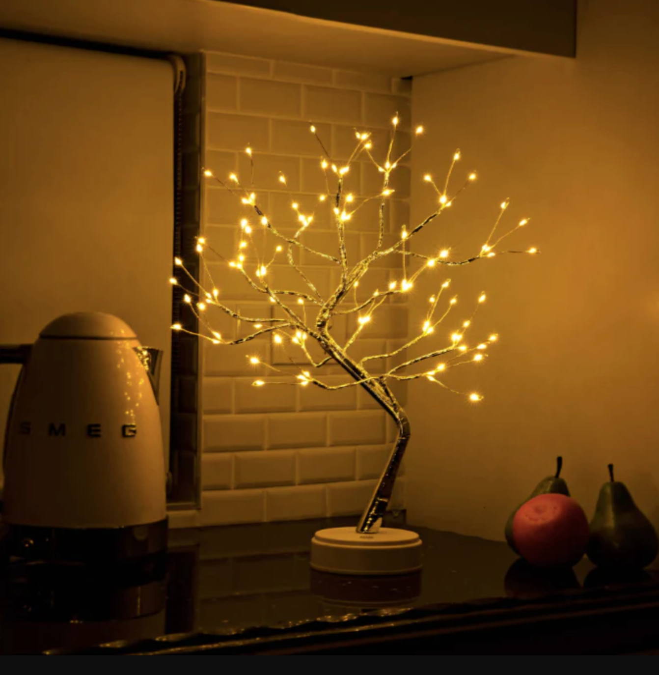 Magical Light Tree - Unique LED Battery Table Lamp - Wireless Bedside Lamp