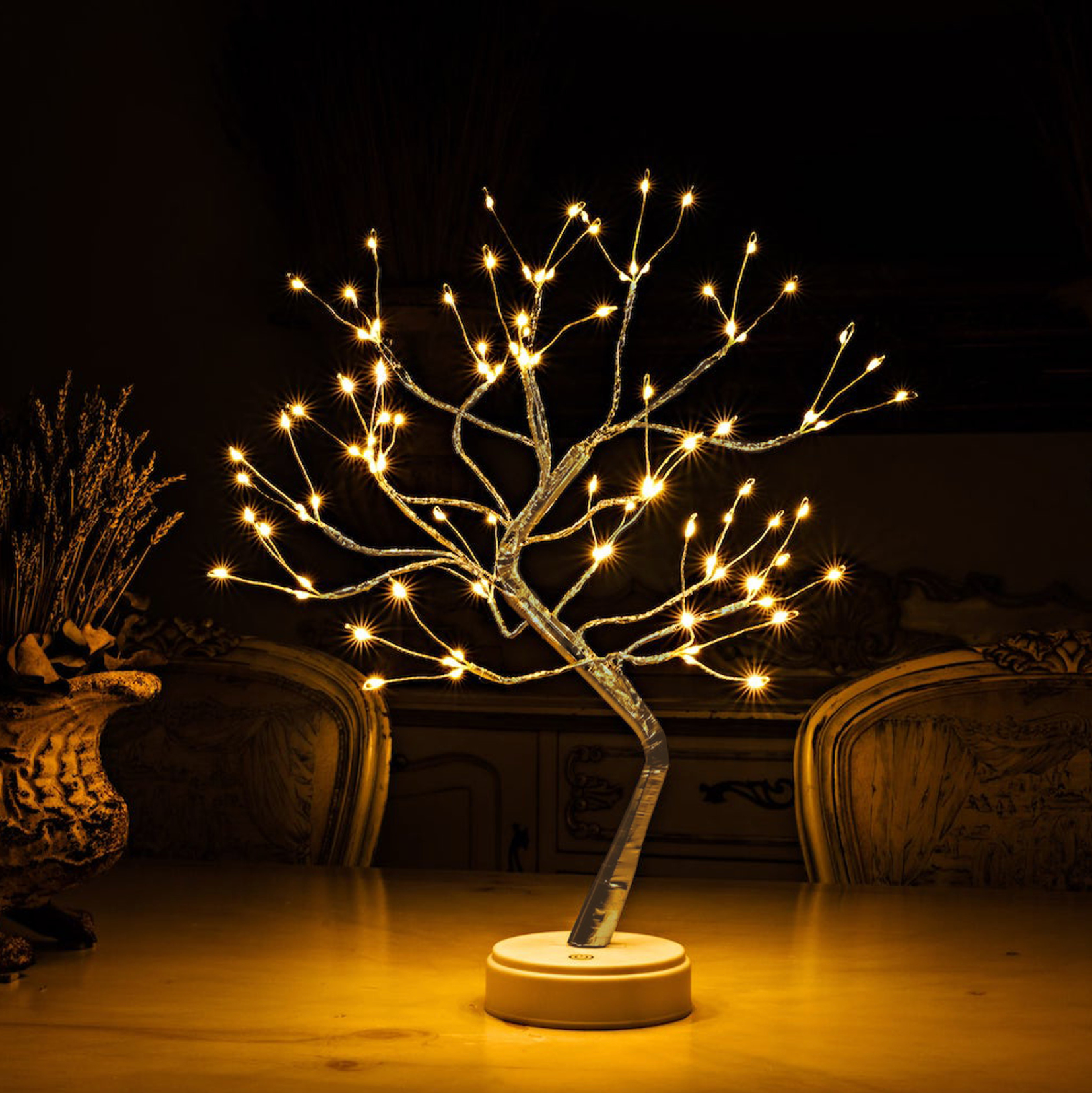 Magical Light Tree - Soothing LED Wireless Table Lamp - Unique Design with Adjustable Branches