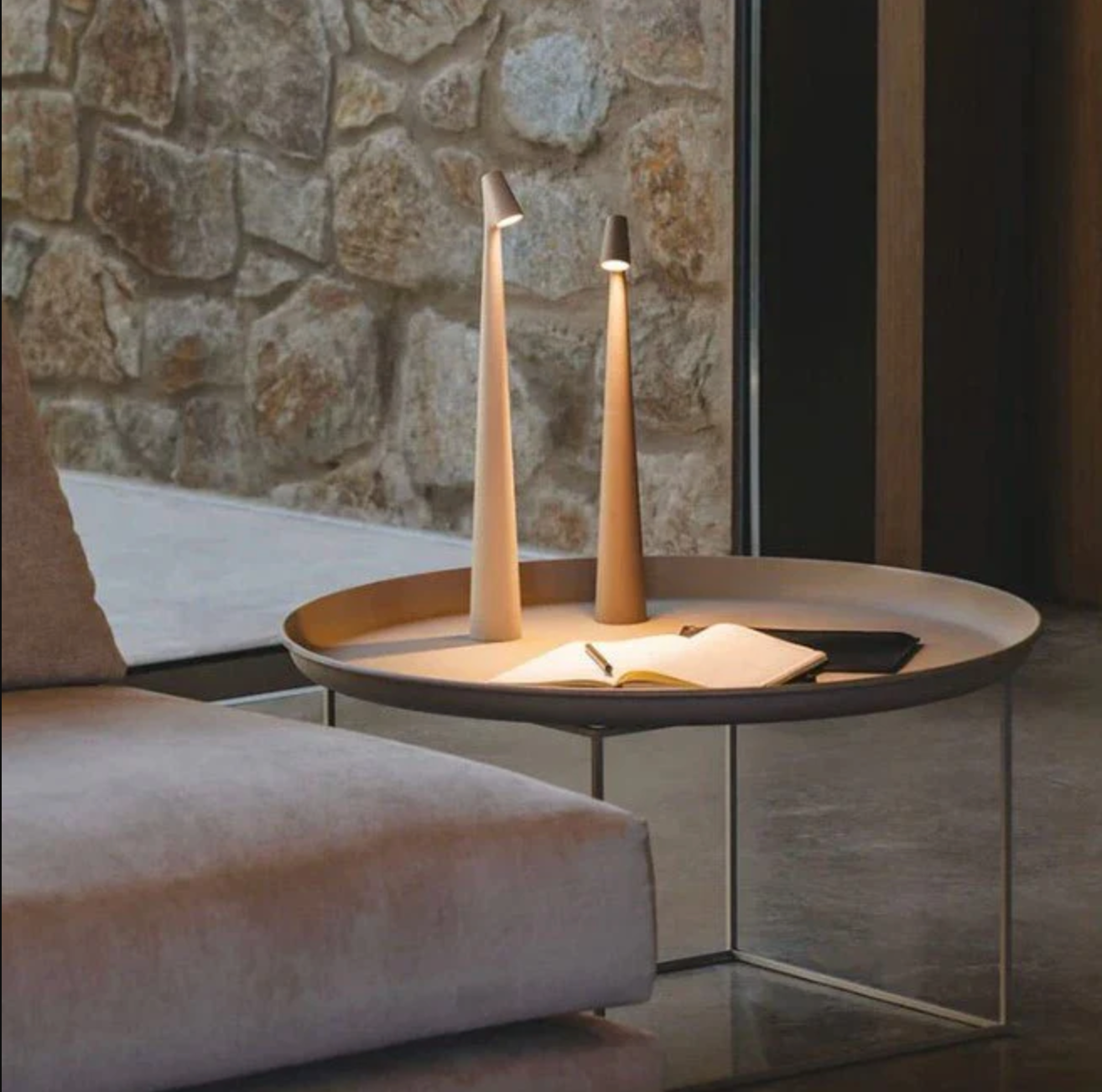 Nordic Minimalist Design Mood Lamp | Wireless | LED | Reading Lamp | Desk Lamp