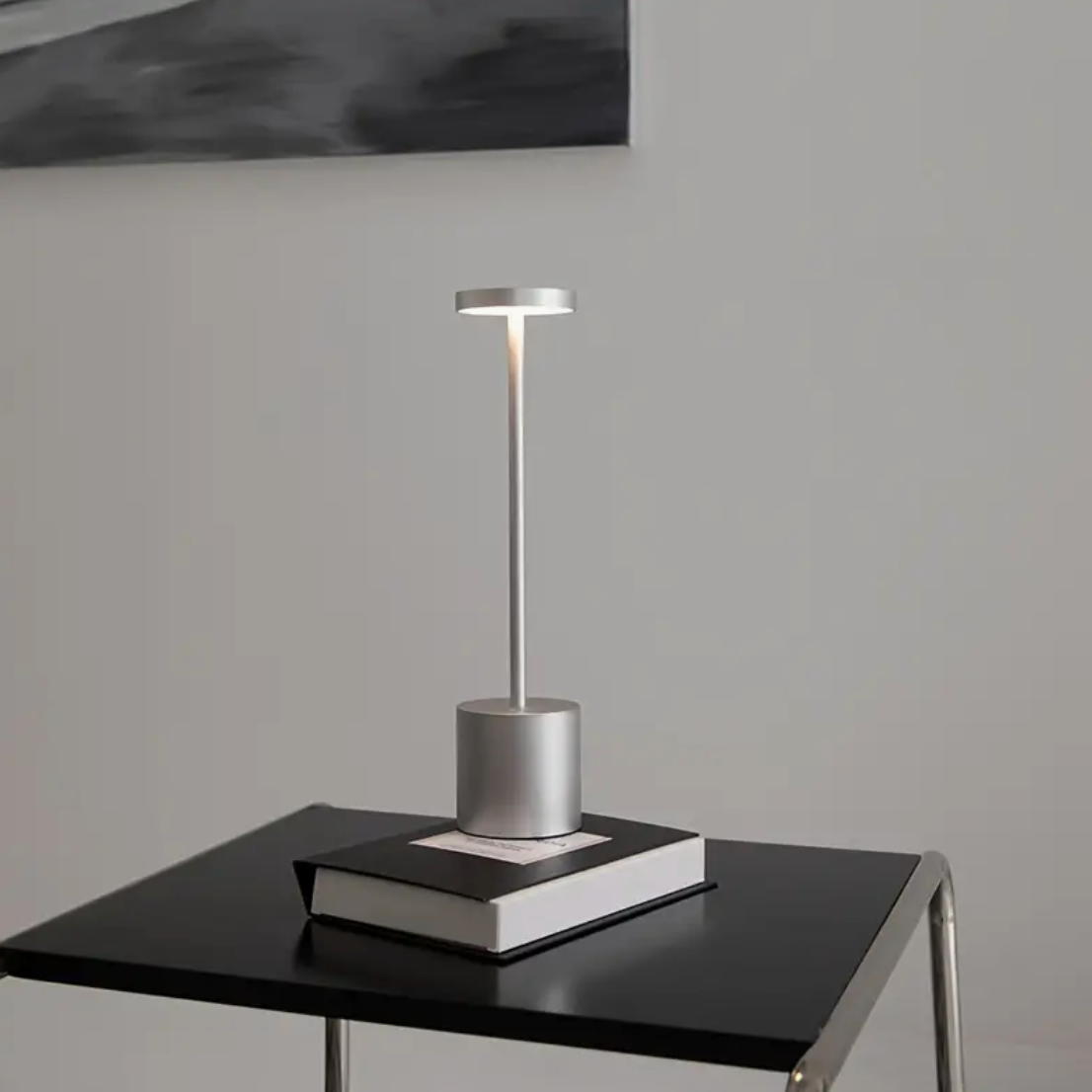 LumiShine - Wireless USB Rechargeable LED Desk Lamp with 3 Colors