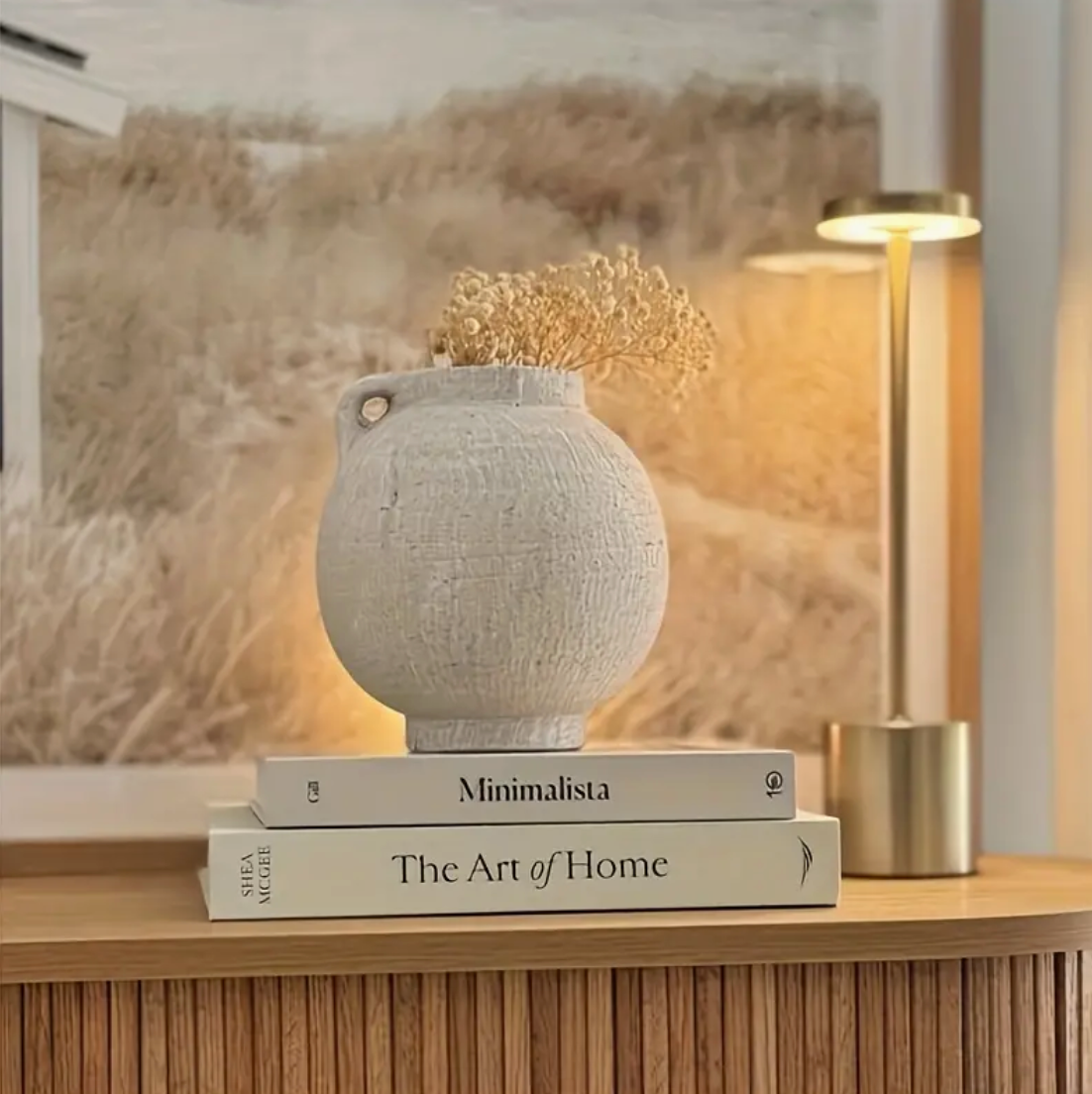 LumiShine - Wireless USB Rechargeable LED Desk Lamp with 3 Colors