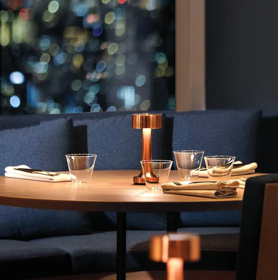 Wireless Dimmable LED Rechargeable Table Lamp ModernArt - Modern Touch Control | Living Room | Reading Lamp | Bedside Lamp