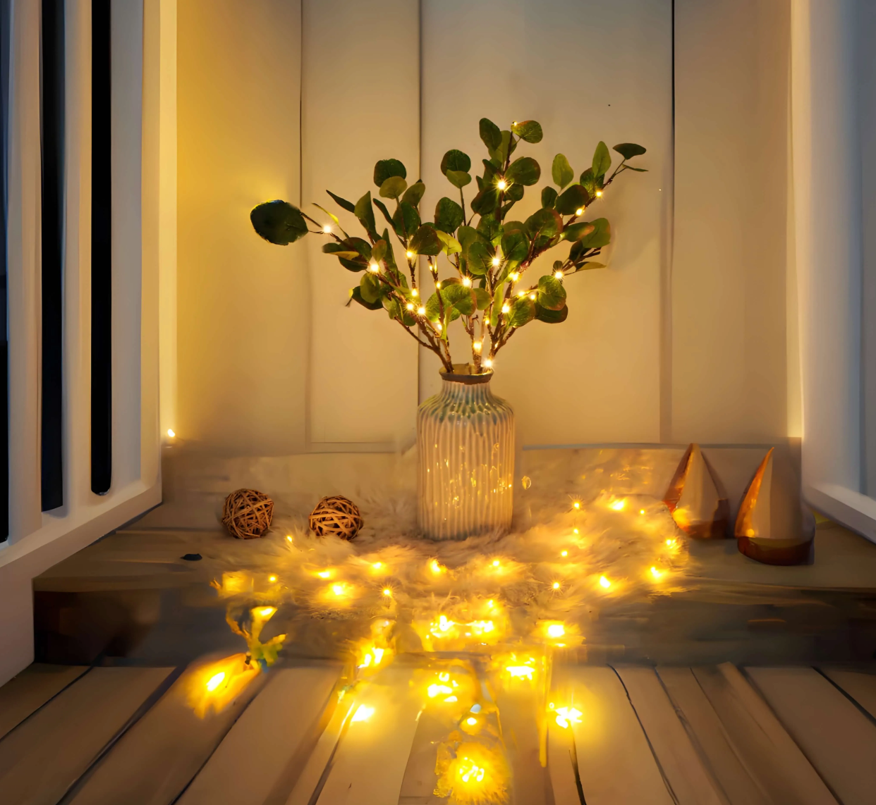 Feenlicht Olive Branch - Enchanting Fairy Lights in Olive Branch Design