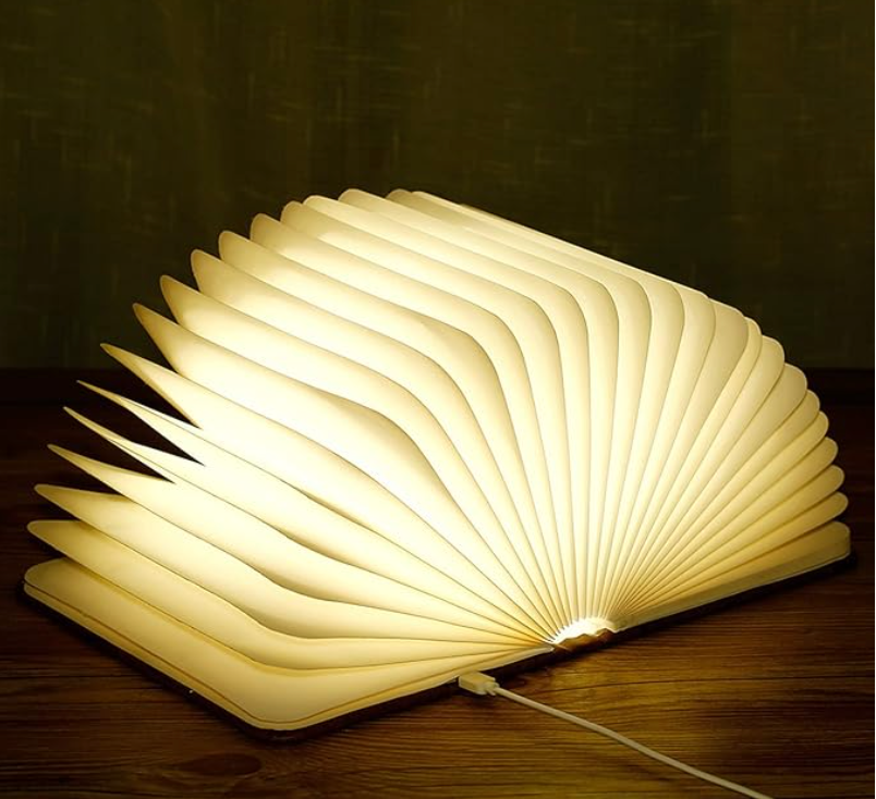 BookGlow | Foldable Wireless LED Book Lamp with USB Battery | Mood Lighting