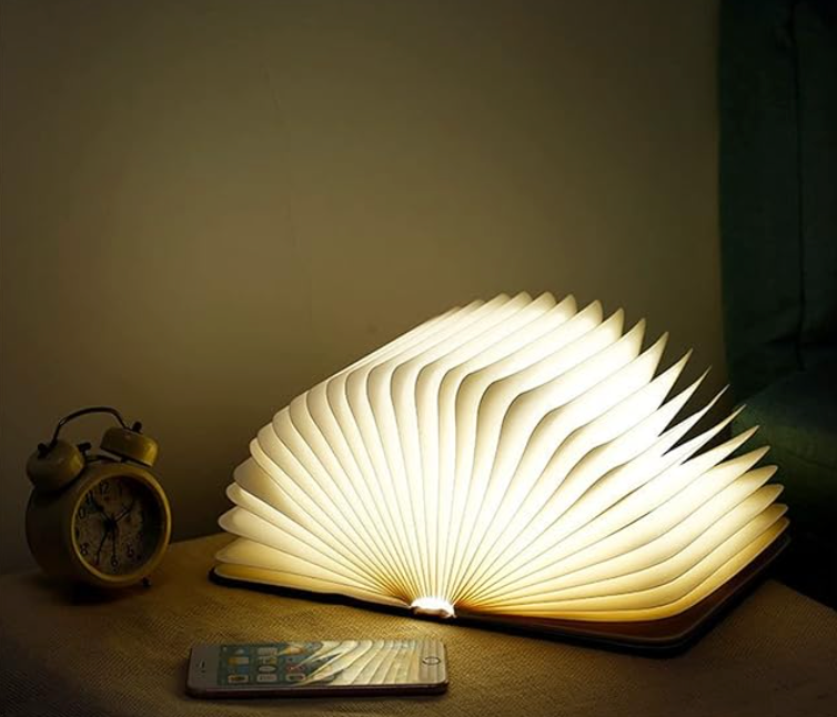 BookGlow | Foldable Wireless LED Book Lamp with USB Battery | Mood Lighting