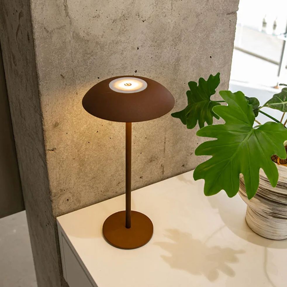 Wireless Modern LED Table Lamp JamieGlow - Dimmable via Touch | USB | Living Room | Bedside Lamp