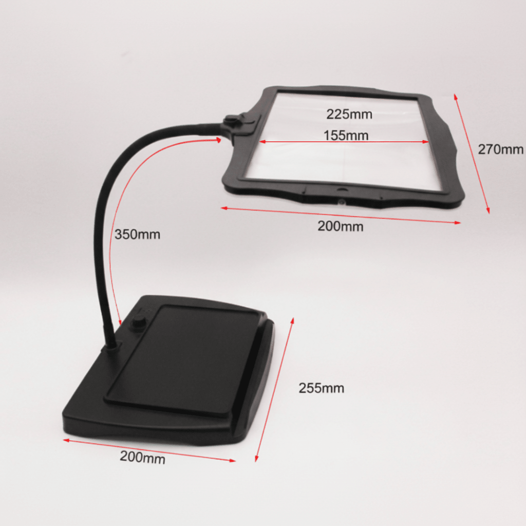 LED Magnifying Glass with 3x Magnification for Crafts