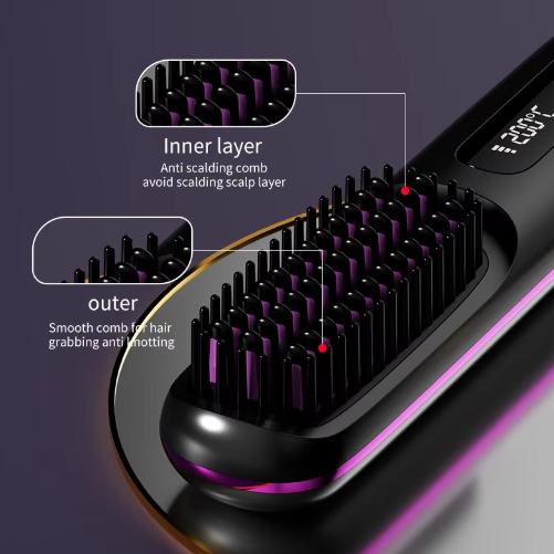 Styling Brush for Short Hair and Bangs - Thermal Design