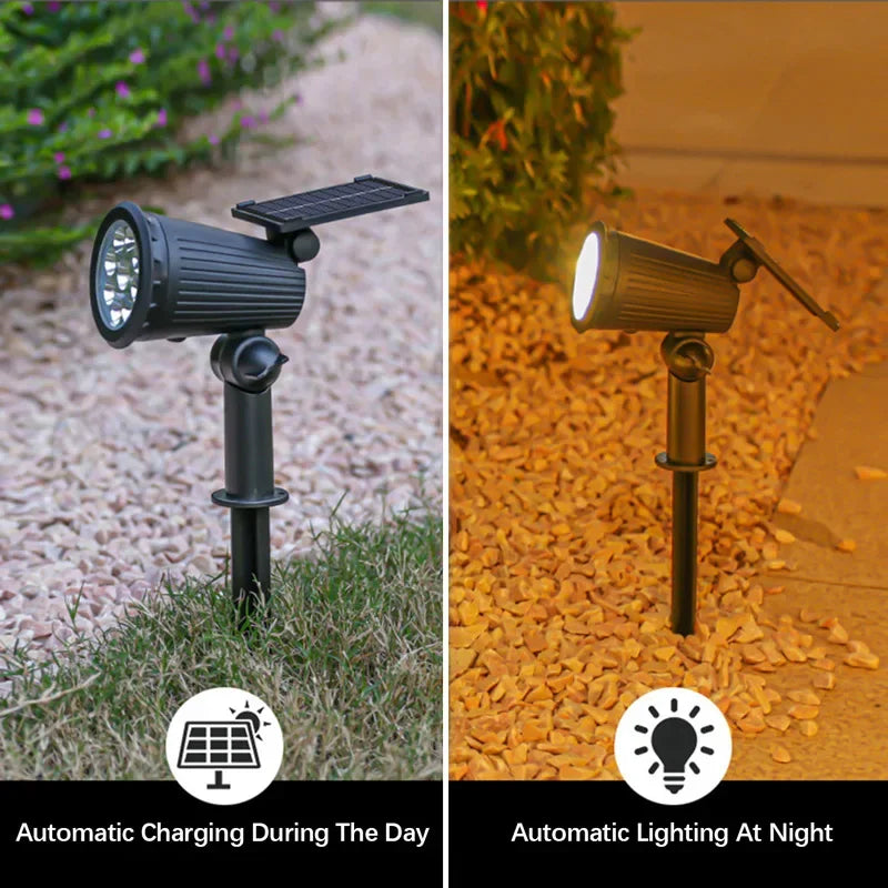 Outdoor Solar LED Garden Spotlight
