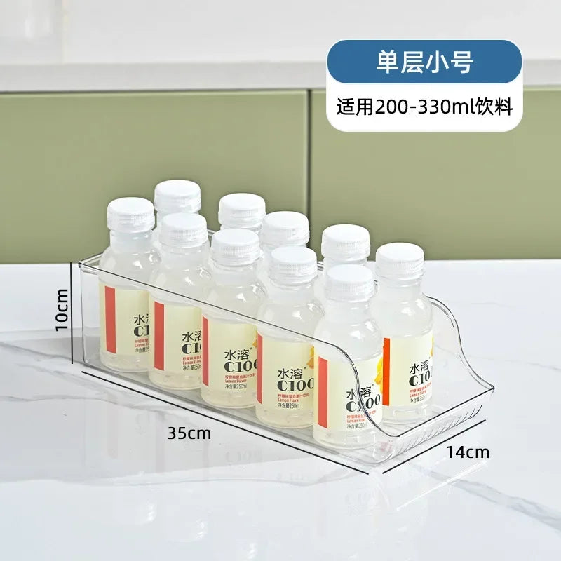 Clear Refrigerator Storage Organizer