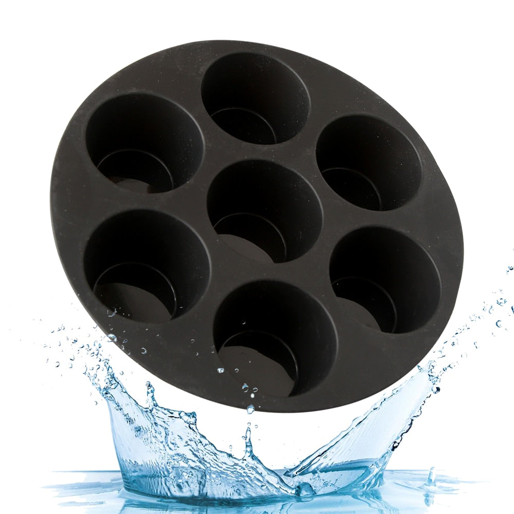Non-Stick Silicone Baking Mold for Muffins and Desserts – Cupcake Tray for Air Fryers and Ovens