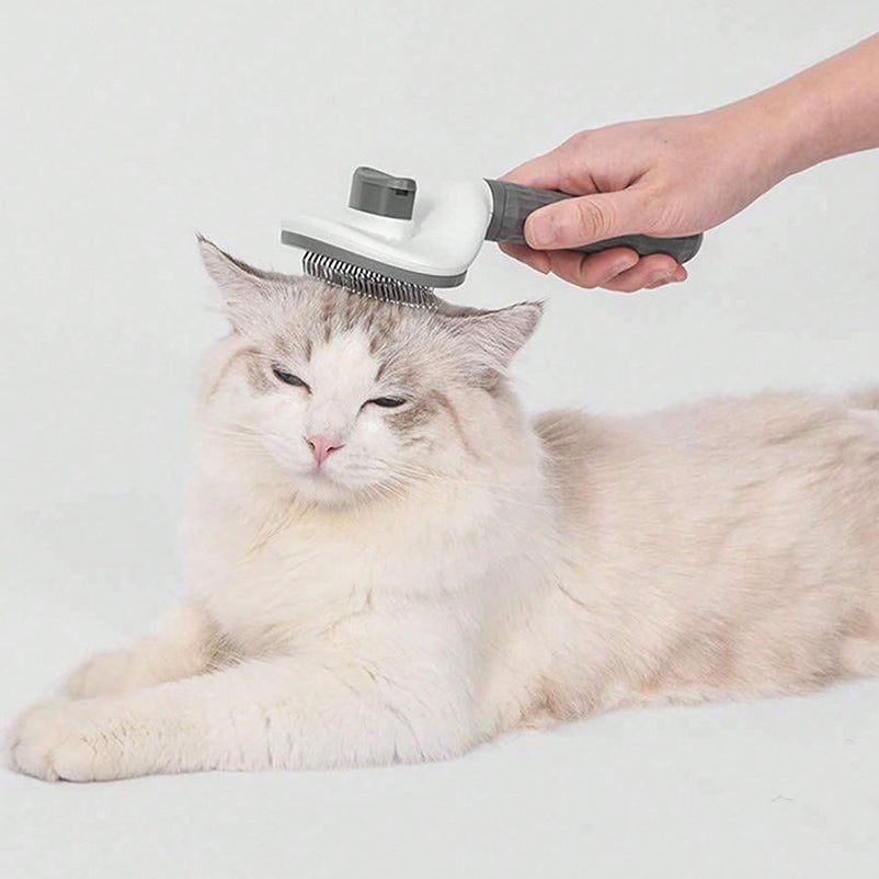 Pet Hair Removal Brush for Dogs and Cats - Slicker Comb for Long Fur