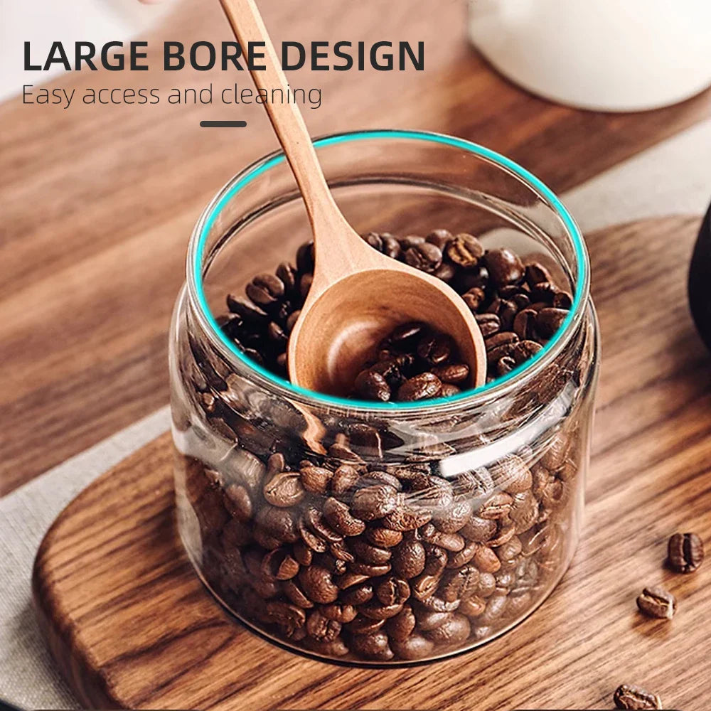 Borosilicate Glass Vacuum Storage Jar