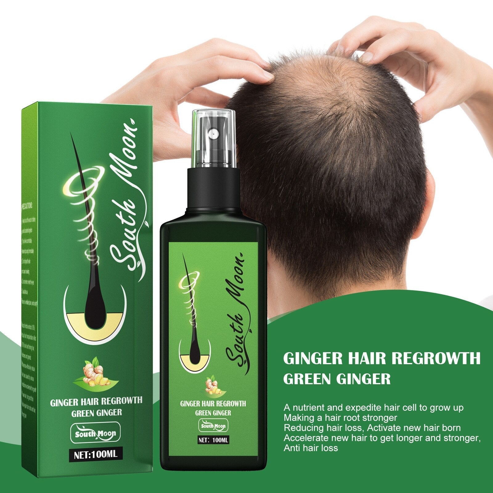 GrowthPlus Nourishing Ginger Spray