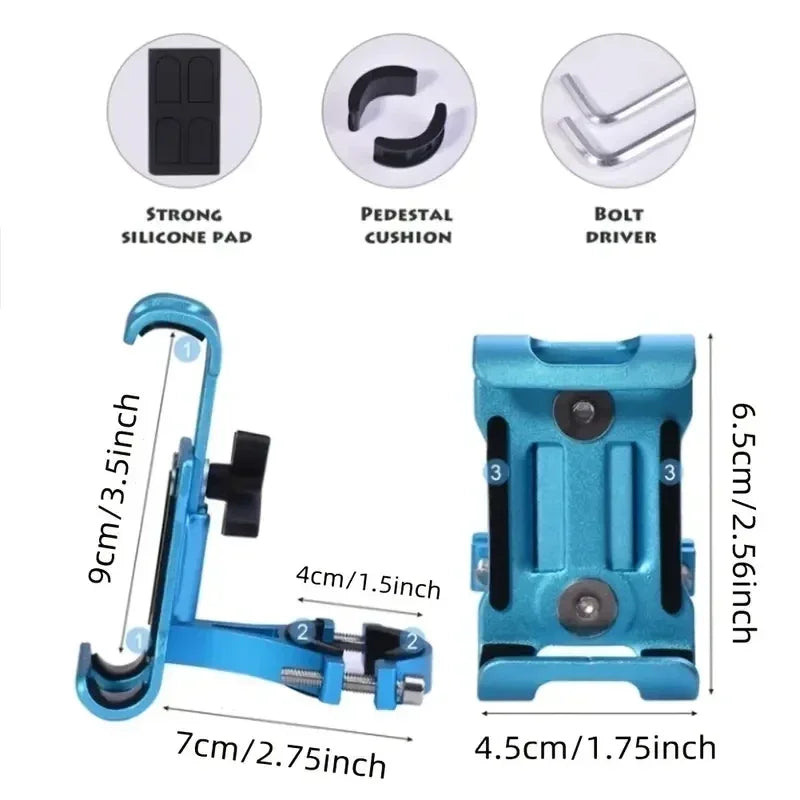 Motorcycle Phone Mount | 360° Rotatable Option