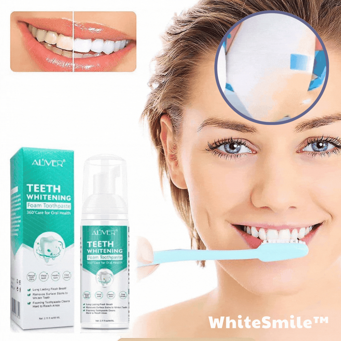 PureRadiance™ Whitening Foam — Reveal a Radiant Smile That Commands Attention
